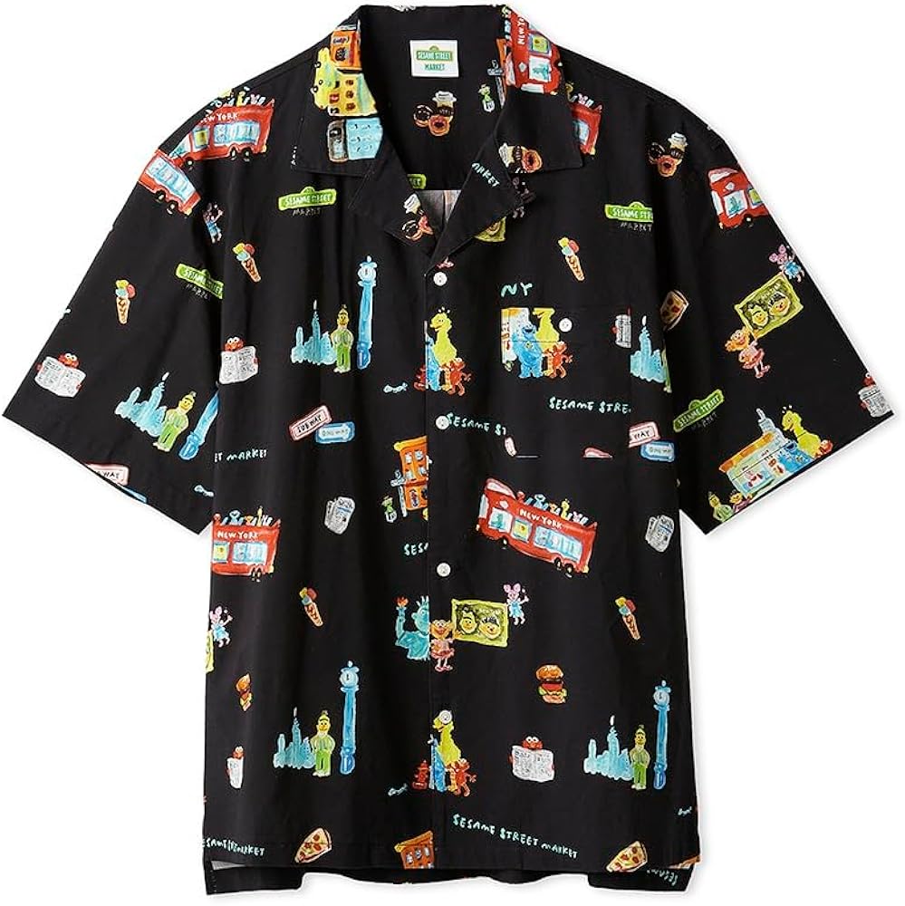 Amazon | [セサミストリートマーケット] 【NY】アロハシャツ